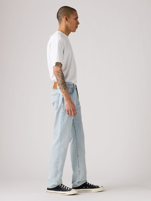 Levi's Мужские Джинсы Светло-Синие 501 Straight [2]