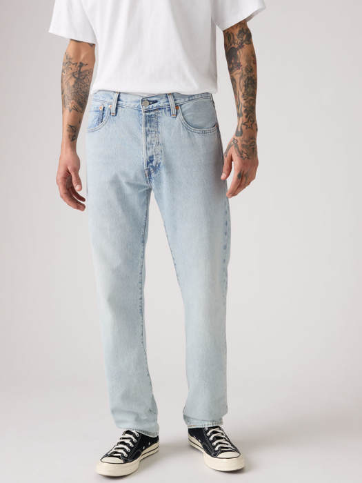 Levi's Мужские Джинсы Светло-Синие 501 Straight [3]