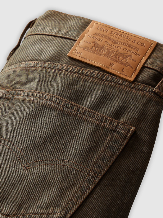 Levi's Джинсы Brown Wood Journal Coated 568 Loose Straight [6]