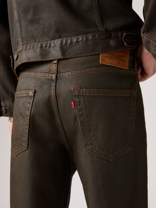Levi's Джинсы Brown Wood Journal Coated 568 Loose Straight [5]