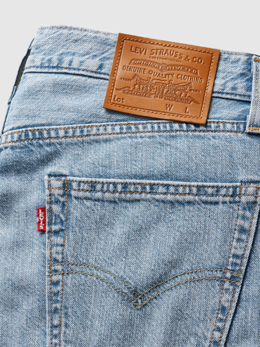 Levi's Мужские Джинсы Синие 555 Relaxed Straight [6]