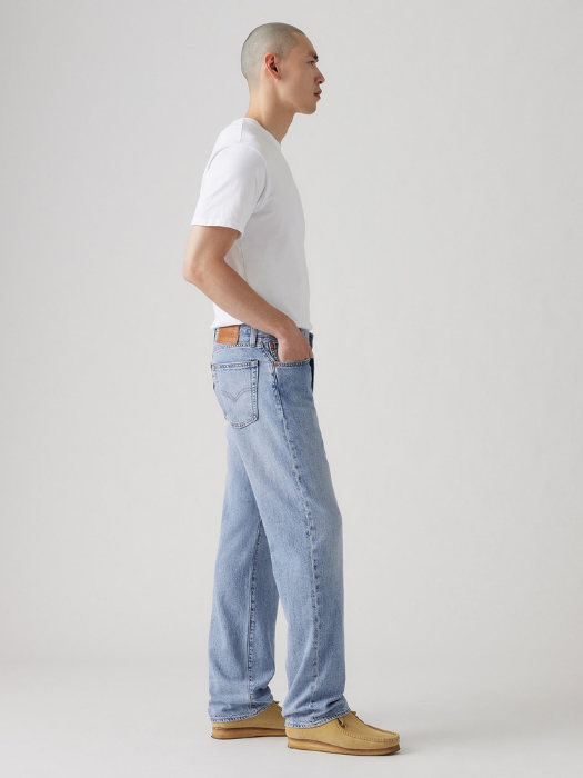 Levi's Мужские Джинсы Синие 555 Relaxed Straight [2]