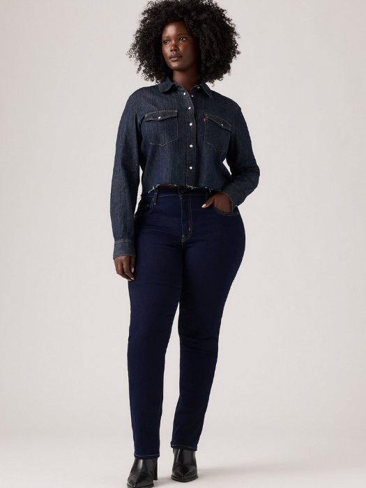 Levi's Blugi Indigo 724 Straight Femei [4]