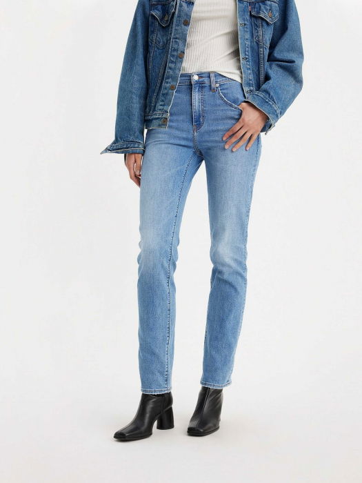 Levi's Женские Джинсы Синие 724 Straight [5]