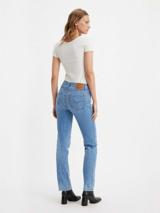 Levi's Женские Джинсы Синие 724 Straight [2]