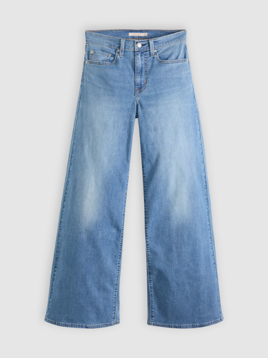 Levi's Blugi Albastri 728 Wide Leg Femei [6]