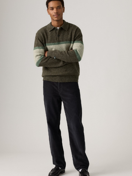 Levi's Blugi Negri 568 Loose Straight Barbati [5]