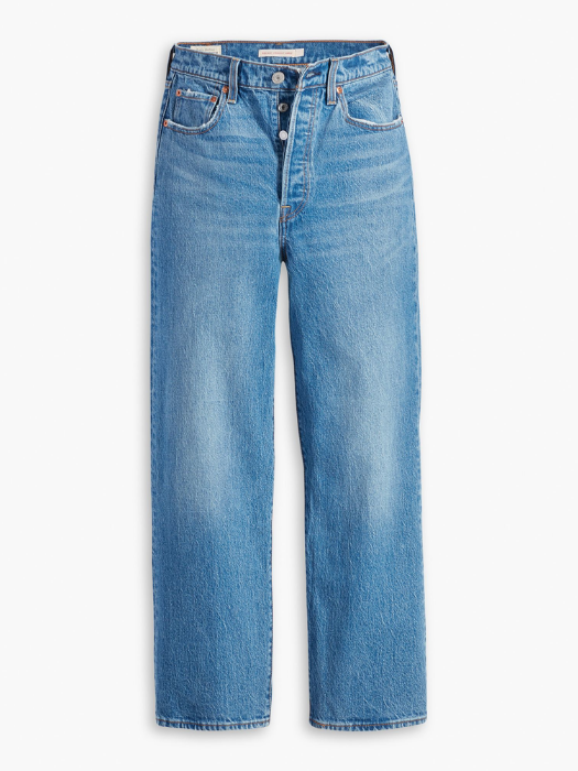Levi's Blugi Albastri RIBCAGE Straight Femei [5]