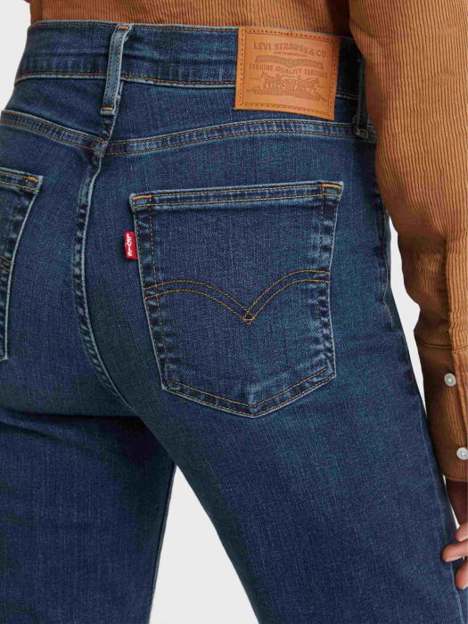 Levi's Blugi Navy 724 Straight Femei [4]