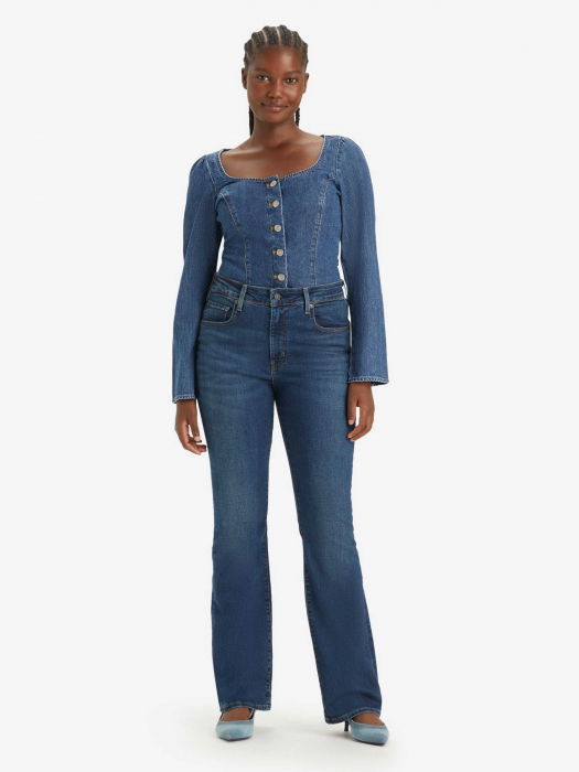 Levi's Blugi Albastri 725 Bootcut Femei [1]