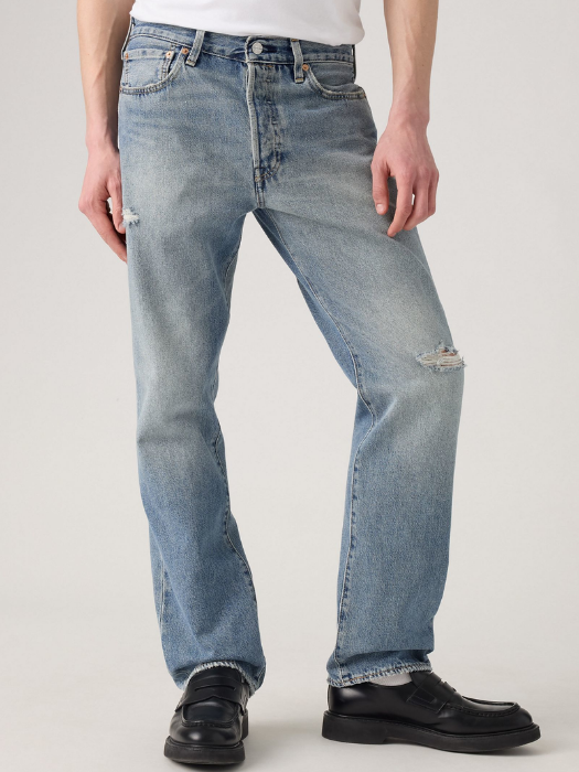 Levi's Blugi Albastri 501 Regular Barbati [5]