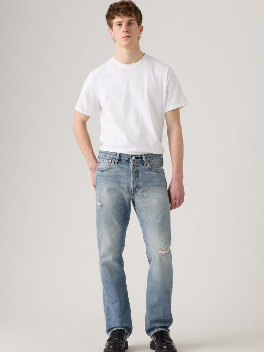 Levi's Blugi Albastri 501 Regular Barbati [1]