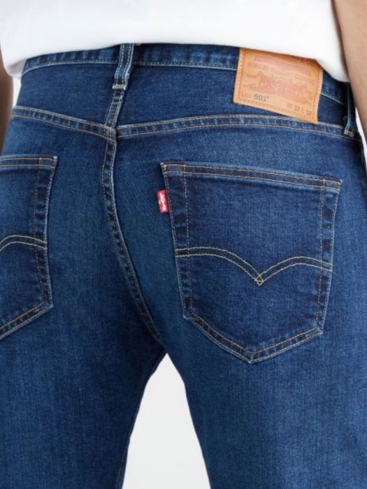 Мужские Джинсы Синие 501 Regular [4]