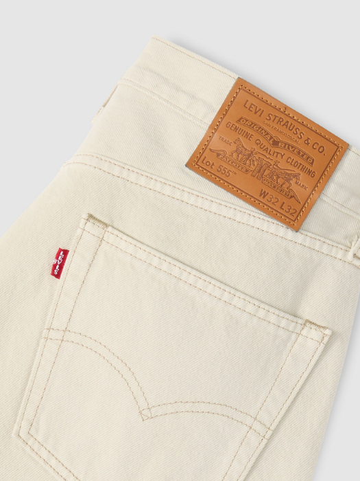 Levi's Мужские Джинсы Кремовые 555 Relaxed [7]