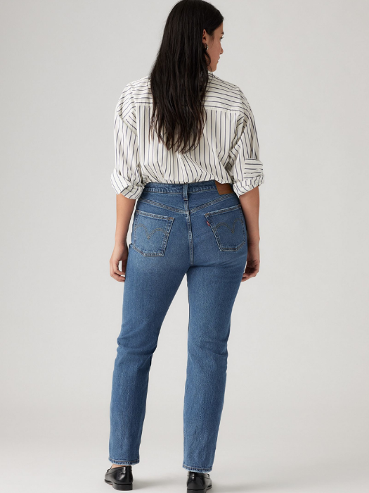 Levi's Женские Джинсы Синие 501 Straight [6]