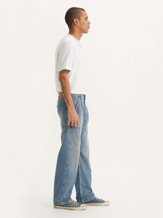 Levi's Мужские Джинсы Светло-Синие 555 Relaxed Straight [3]