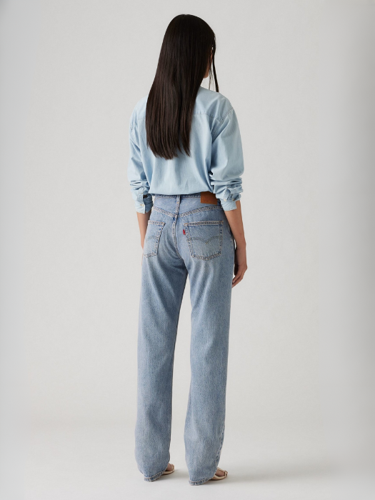 Levi's Женские Джинсы Светло-Синие 501 90 Straight [2]