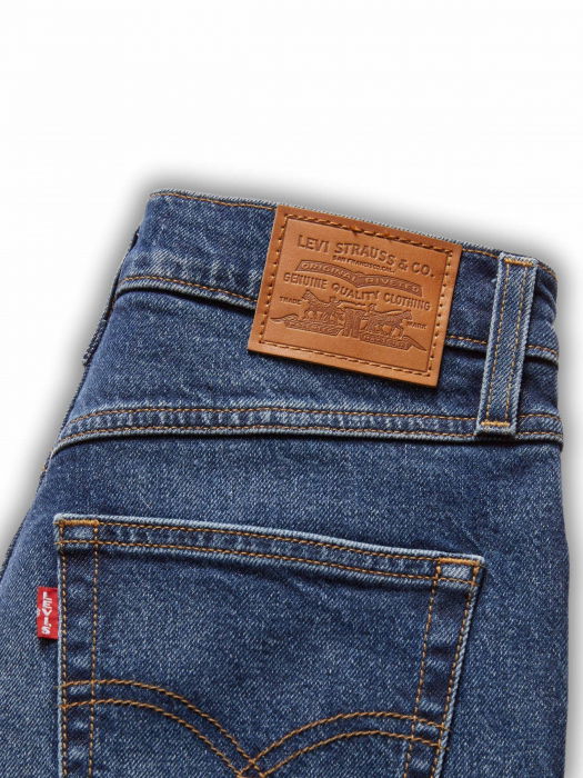 Levi's Blugi Navy 80S MOM Tapered Femei [6]