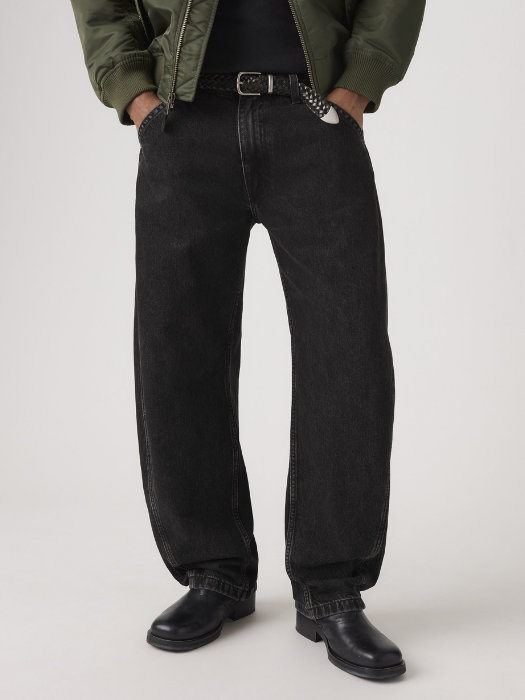 Levi's Blugi Gri Inchis BAGGY BARREL Baggy Barbati [6]