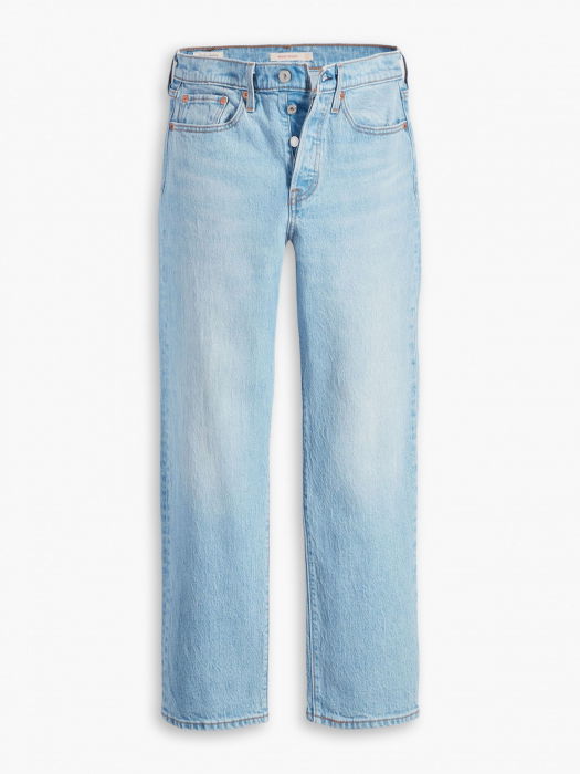 Levi's Blugi Albastri Deschisi Wedgie Straight Straight Femei [7]