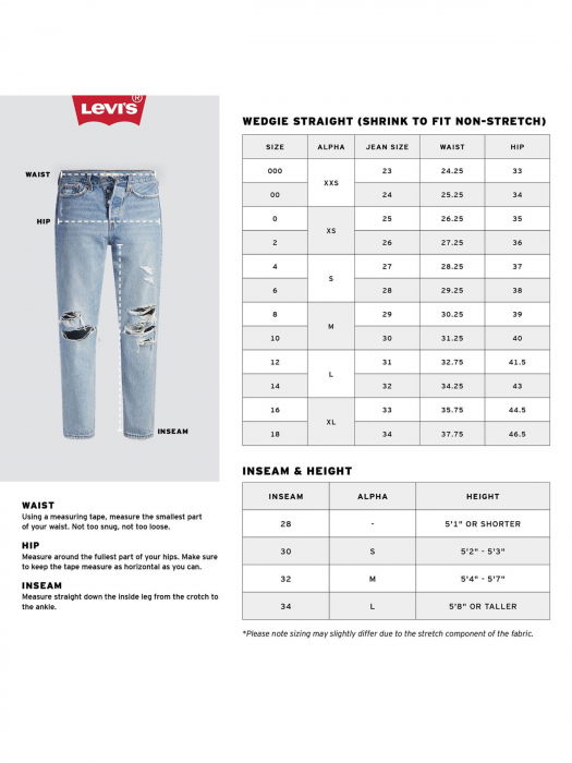 Levi's Женские Джинсы Светло-Синие Wedgie Straight Straight [2]