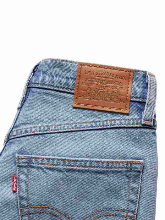 Levi's Blugi Albastri Deschisi 80S MOM Relaxed Tapered Femei [6]