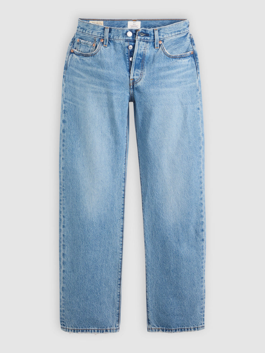 Levi's Blugi Albastri Deschisi 501 90 Straight Femei [7]