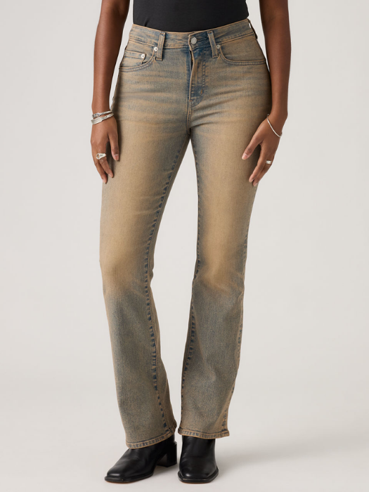 Levi's Blugi Alb/Albastru/Negru 725 Bootcut Femei [5]