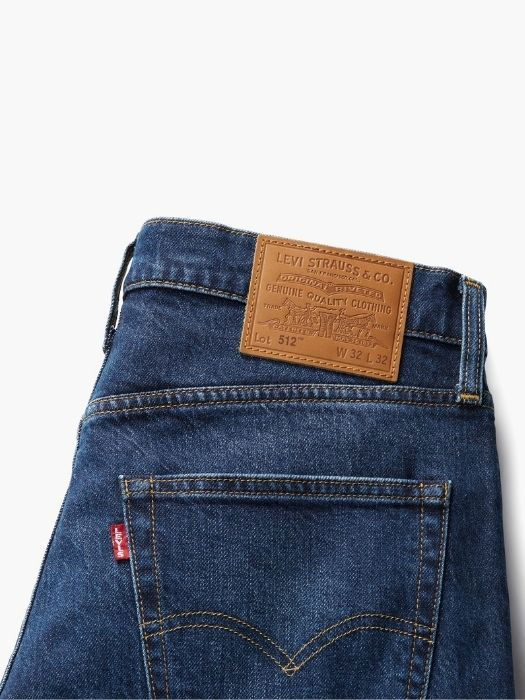 Levi's Blugi Navy 512 Slim Taper Barbati [7]