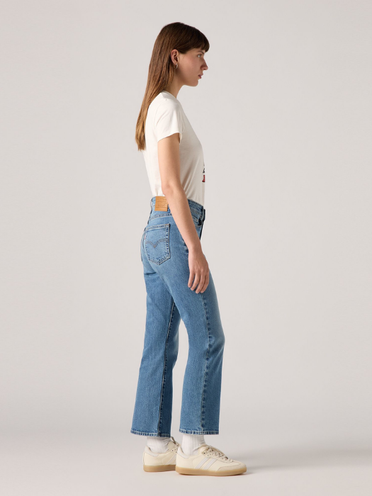 Levi's Женские Джинсы Синие 725 Kick Boot [3]