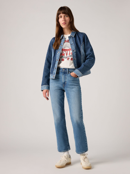 Levi's Женские Джинсы Синие 725 Kick Boot [5]