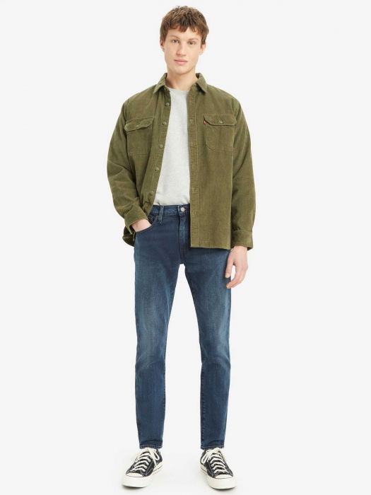 Levi's Blugi Navy 512 Slim Taper Barbati [4]