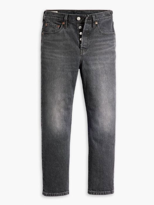 Levi's Blugi Gri Inchis 501 CROP Straight Femei [7]
