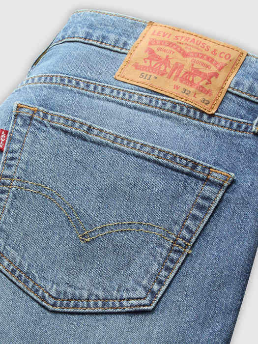 Levi's Blugi Albastri 512 Slim Taper Barbati [5]