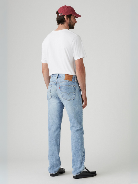 Levi's Blugi Albastri Deschisi 501 Regular Barbati [2]