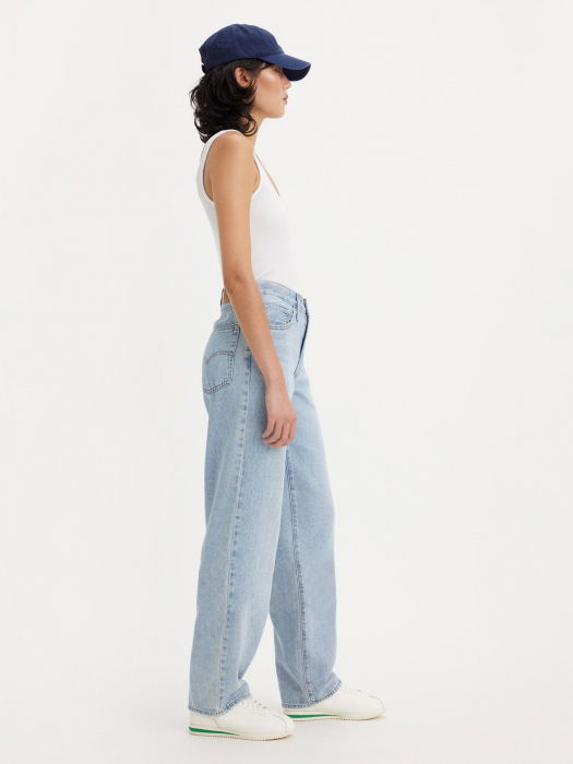 Levi's Blugi Albastri Deschisi Baggy Dad Baggy Dad Femei [3]