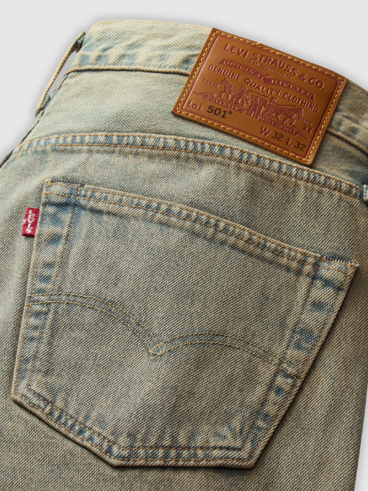 Levi's Blugi Gri 501 Regular Barbati [7]