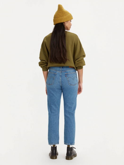 Levi's Женские Джинсы Синие 501 CROP Straight [10]