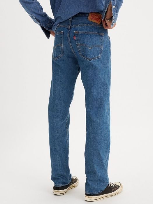 Levi's Blugi Albastri Deschisi 501 Regular Barbati [2]