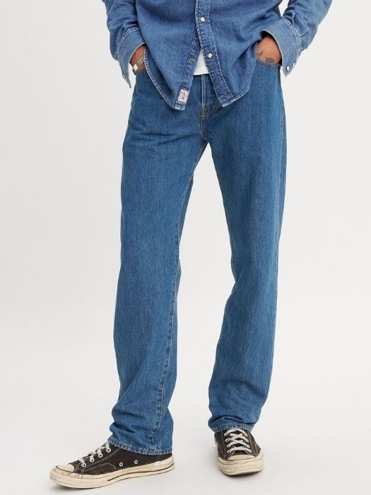 Levi's Мужские Джинсы Светло-Синие 501 Regular [1]