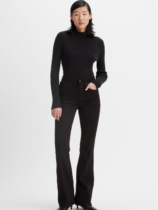 Levi's Женские Джинсы Чёрные 726 Flare [3]