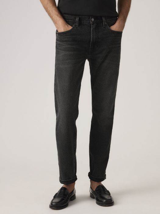 Levi's Мужские Джинсы Чёрные 502 Tapered [4]