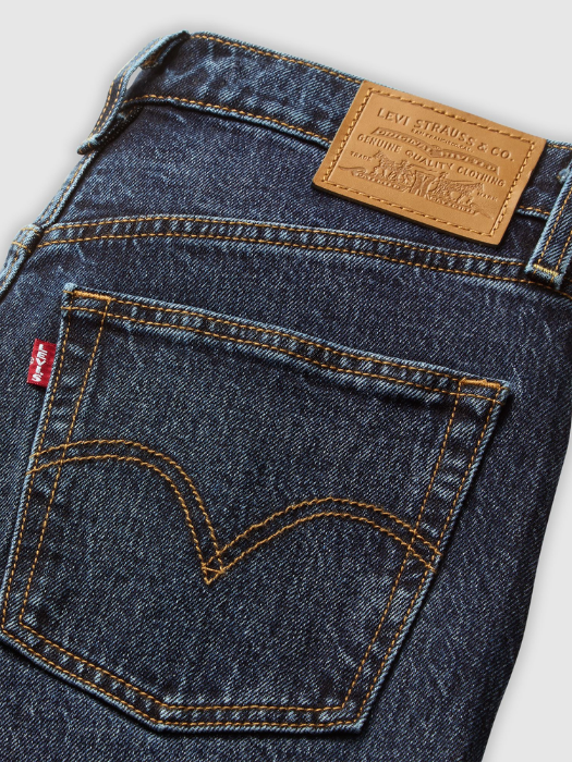 Levi's Джинсы Navy Ribcage Full Length Straight [6]