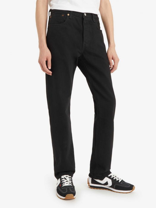 Levi's Мужские Джинсы Чёрные 501 Regular [4]