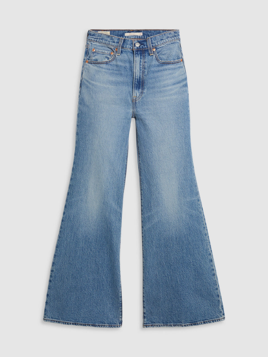Levi's Женские Джинсы Синие RIBCAGE BELL Flare [7]