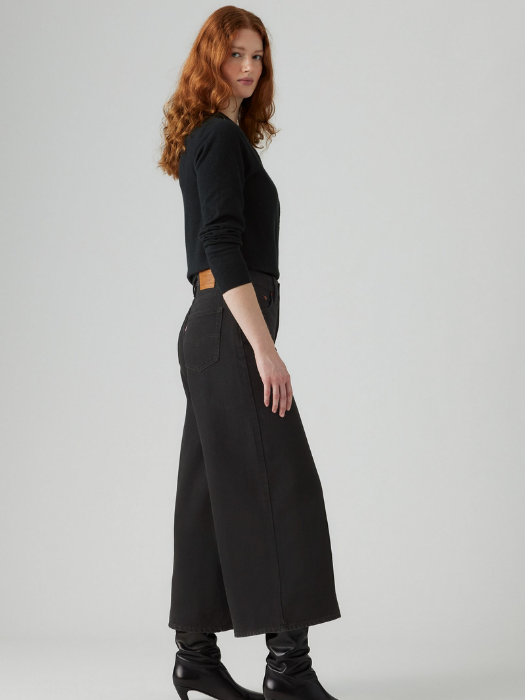 Levi's Женские Джинсы Чёрные Xl Culotte Loose [2]