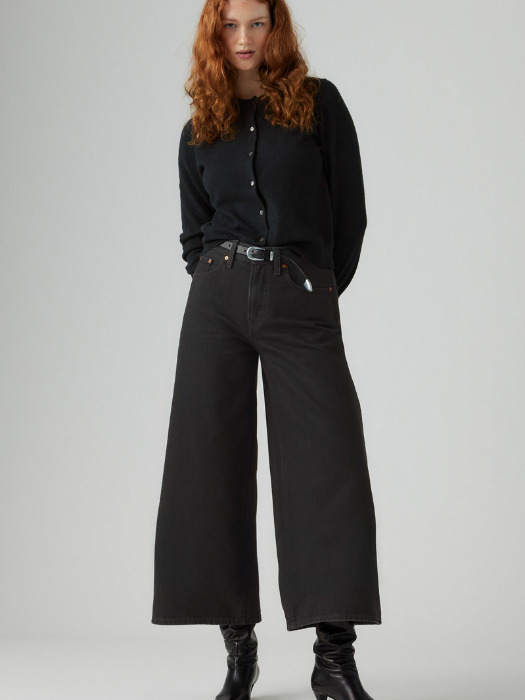 Levi's Женские Джинсы Чёрные Xl Culotte Loose [4]