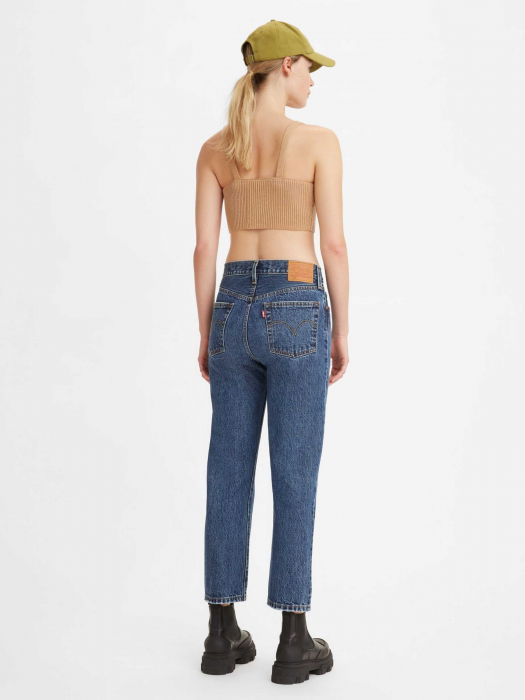 Levi's Женские Джинсы Синие 501 CROP Straight [2]