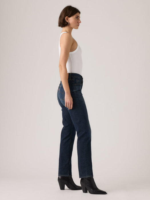 Levi's Blugi Albastri 724 Straight Femei [2]