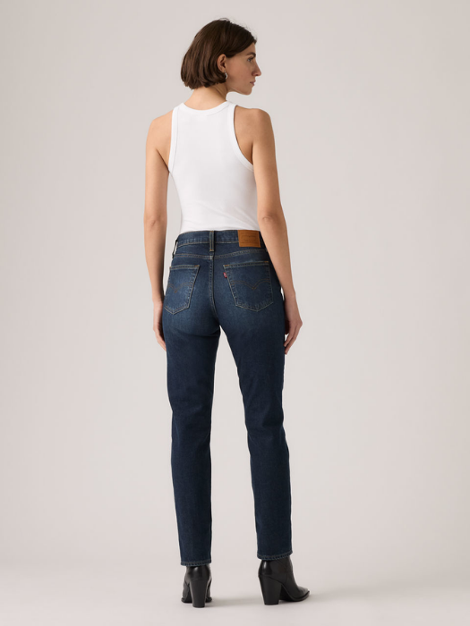 Levi's Blugi Albastri 724 Straight Femei [4]